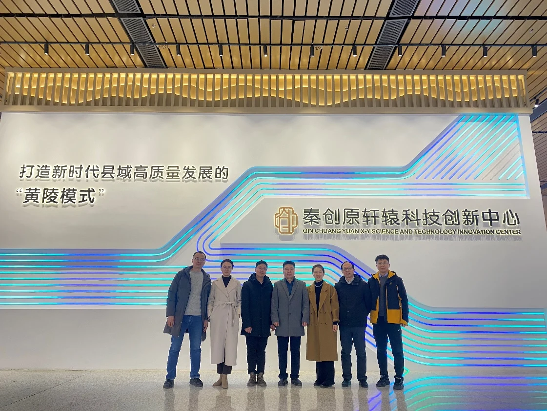 研发团队参访合影
